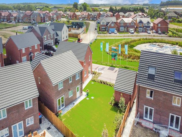 Aerial View - Moorfield Park - Poulton-le-Fylde